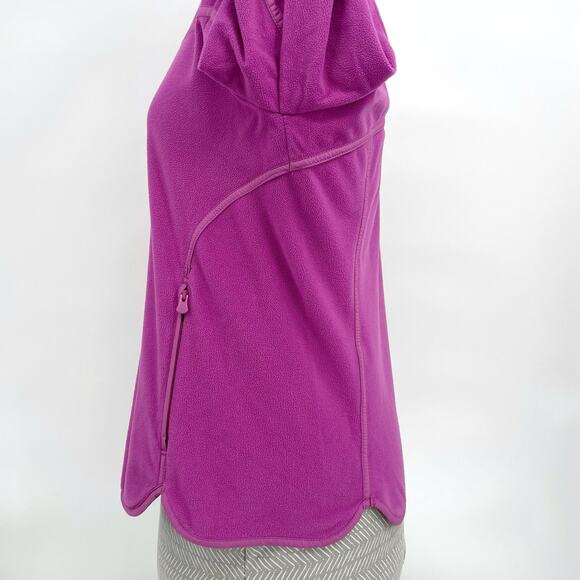 Merrell Fleece Jacket Purple Pink Full Zip Hiking Outdoor Coat Gorpcore Size M - Picture 4 of 12